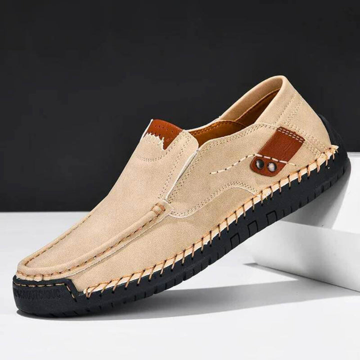 Orthopedic slip-on shoes with arch support