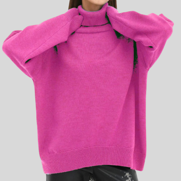 Maglione dolcevita moderno da donna
