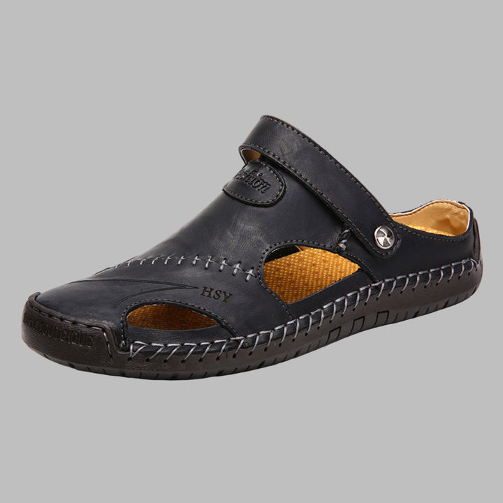 Sandalias cómodas de piel para hombre Comfort para las aventuras de verano