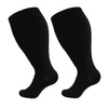 Travel socks with graduated compression