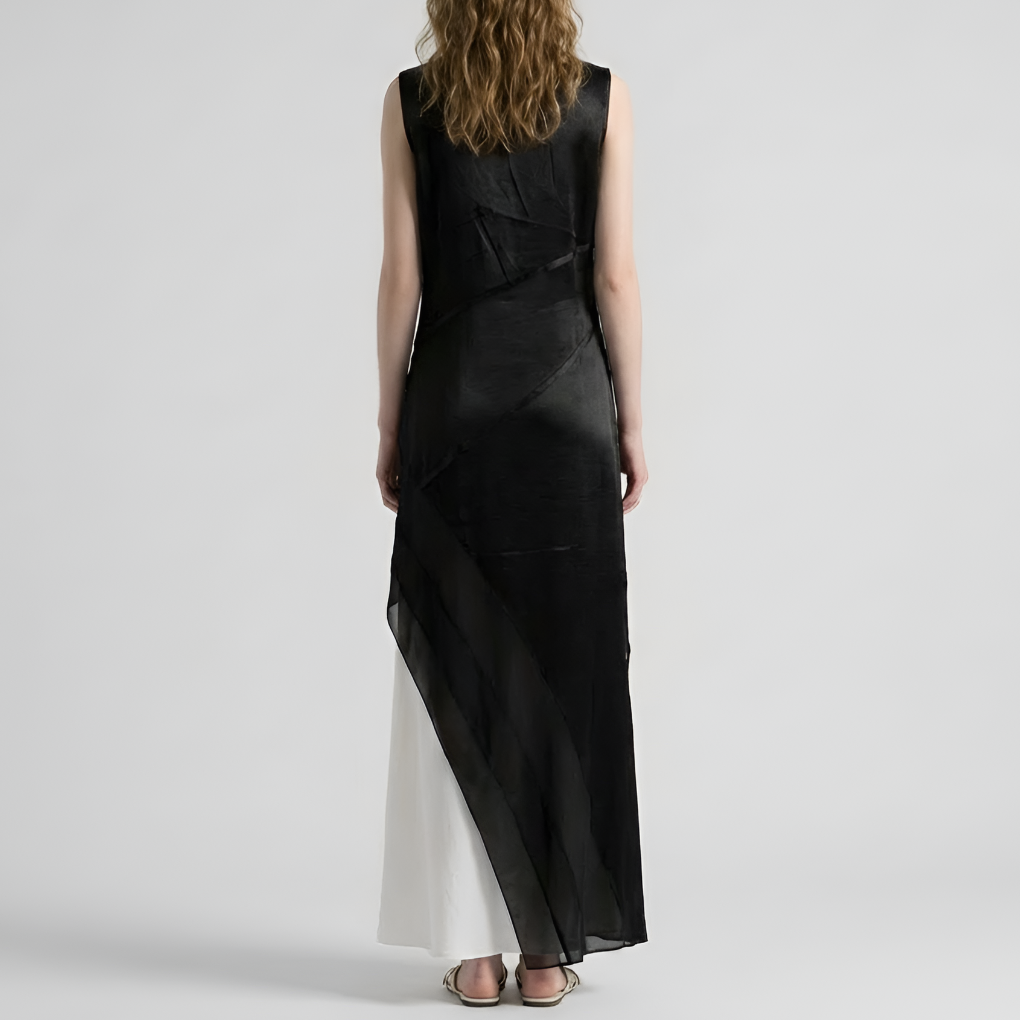 Layered Ombre Maxi Dress
