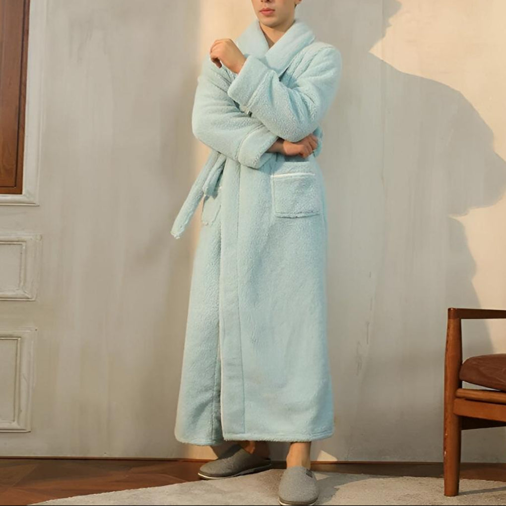 Accappatoio Luxe Fleece Caldo Comfort