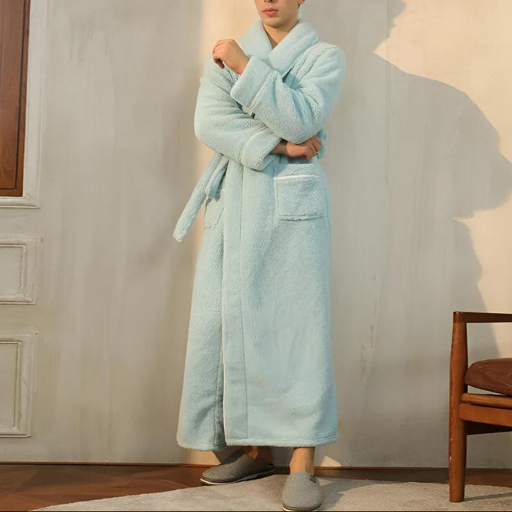 Accappatoio Luxe Fleece Caldo Comfort