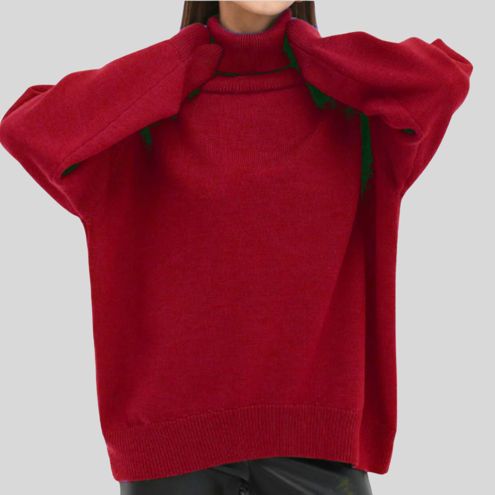 Maglione dolcevita moderno da donna