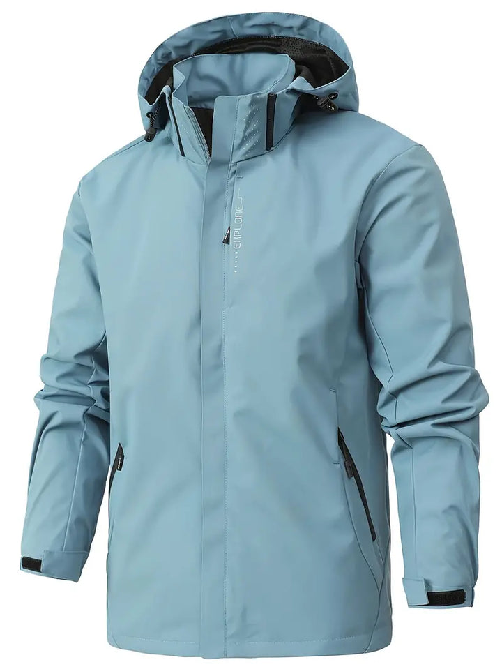 Men's lightweight waterproof jacket