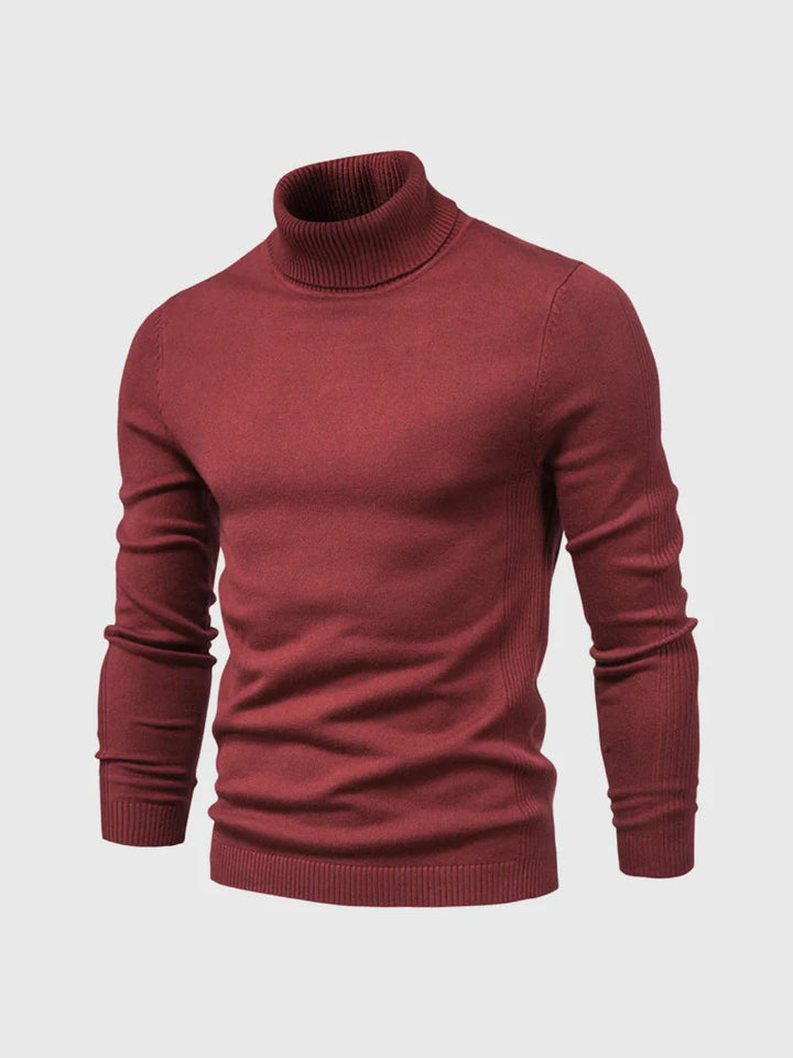 Maglione a collo alto da uomo