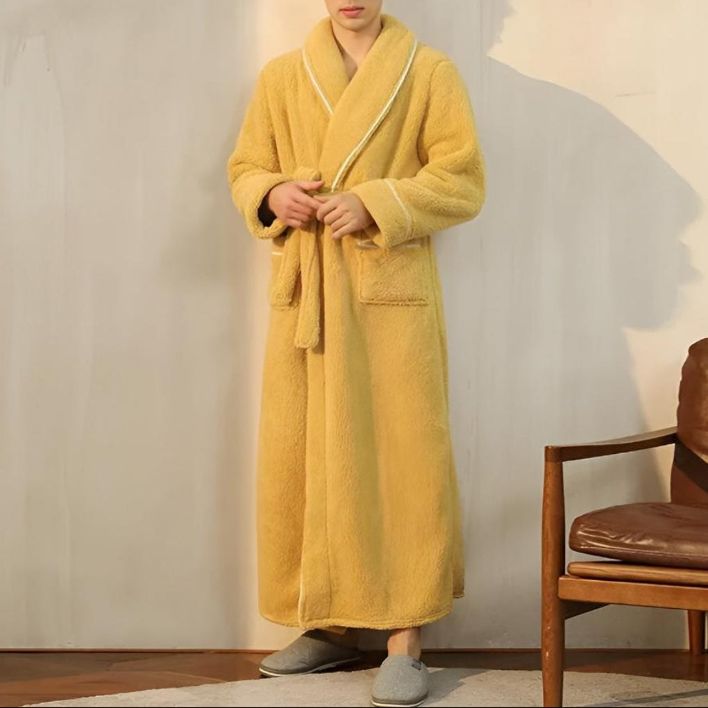 Accappatoio Luxe Fleece Caldo Comfort