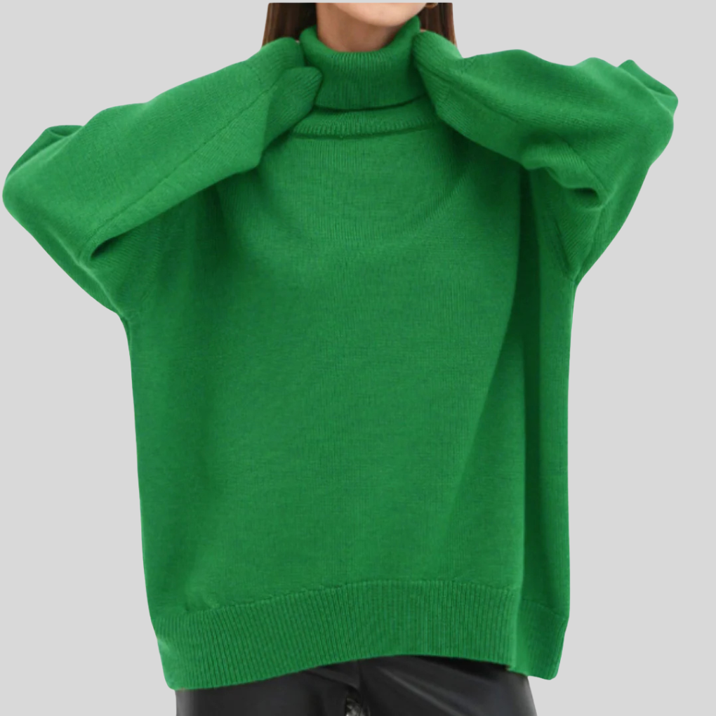 Maglione dolcevita moderno da donna