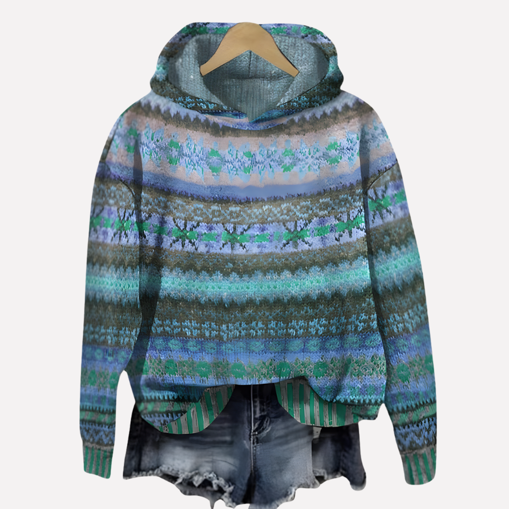 Women's hooded sweatshirt