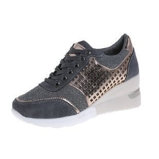 Zapatillas de deporte con cuña de mujer Elevated Wedge