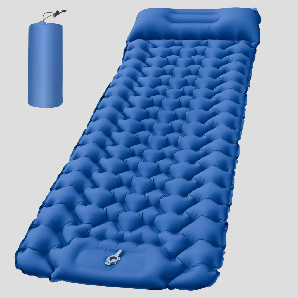 Materasso gonfiabile con cuscino incorporato