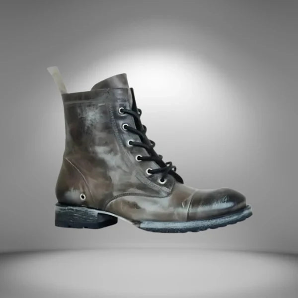 Stivali Araminta in pelle vintage da donna