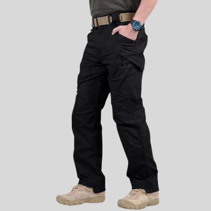 Men's stretch cargo trousers, everyday style
