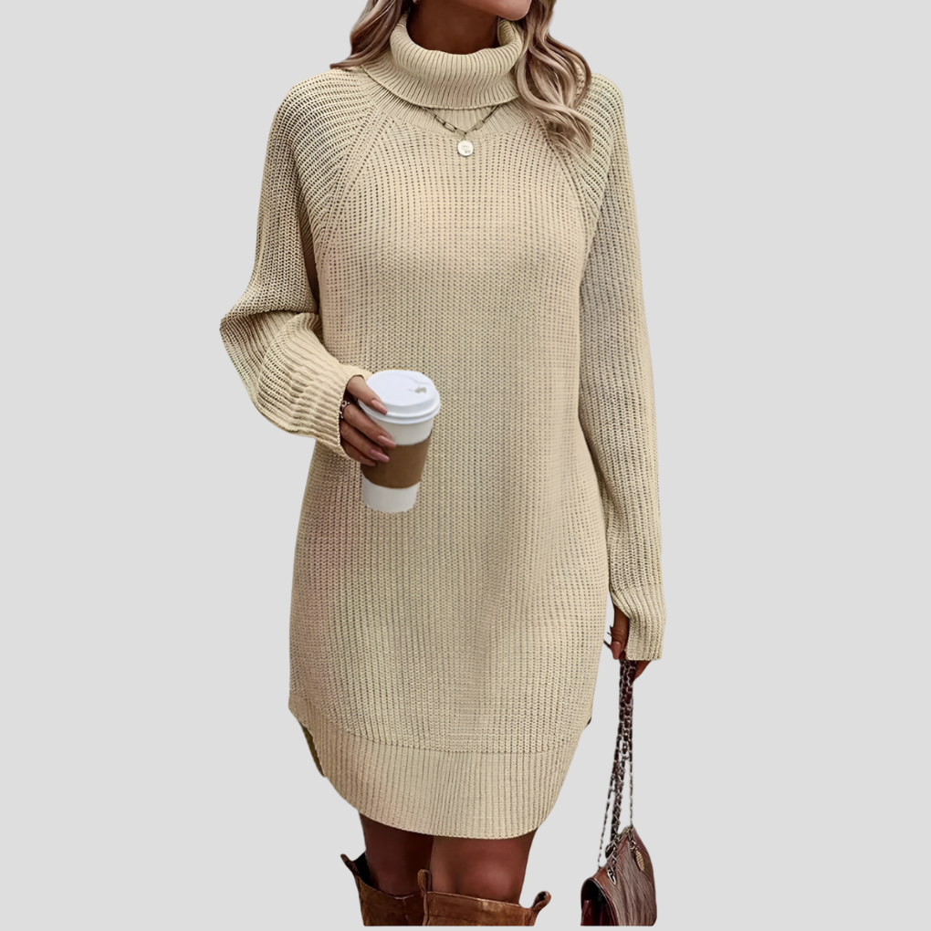 Elegante abito in maglia per donna