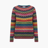 Maglione da donna a maglia con scollo rotondo