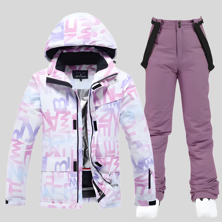 Completo da sci funzionale dal design invernale