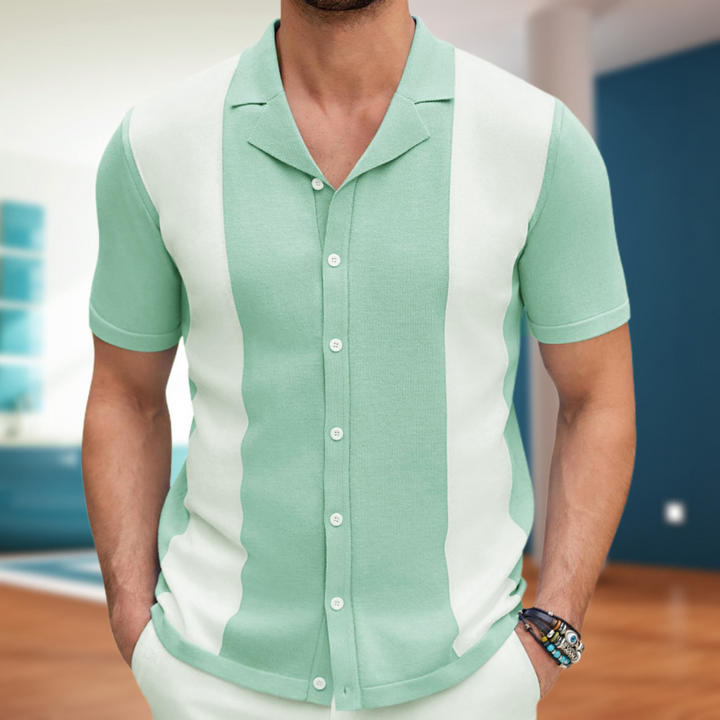 Camicia Casual Elegante in Cotone da Uomo