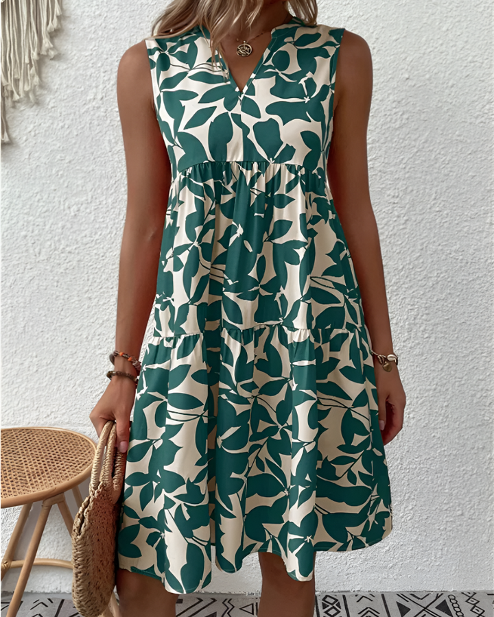 Magnolia summer mid-length dress for women