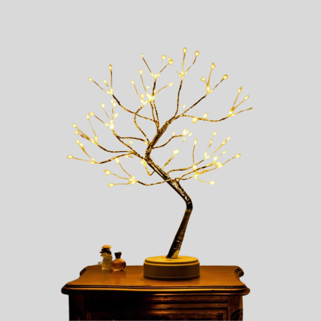 Lampada ambientale a forma di albero