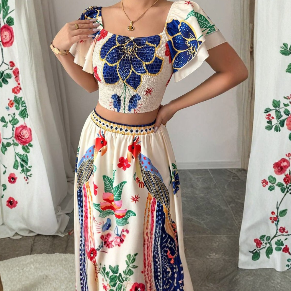 Completo da donna alla moda per le feste