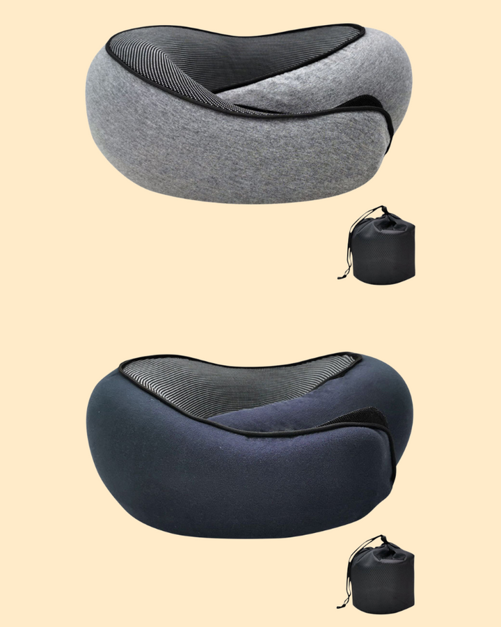Ergonomic Travel Neck Pillows in Memory Foam