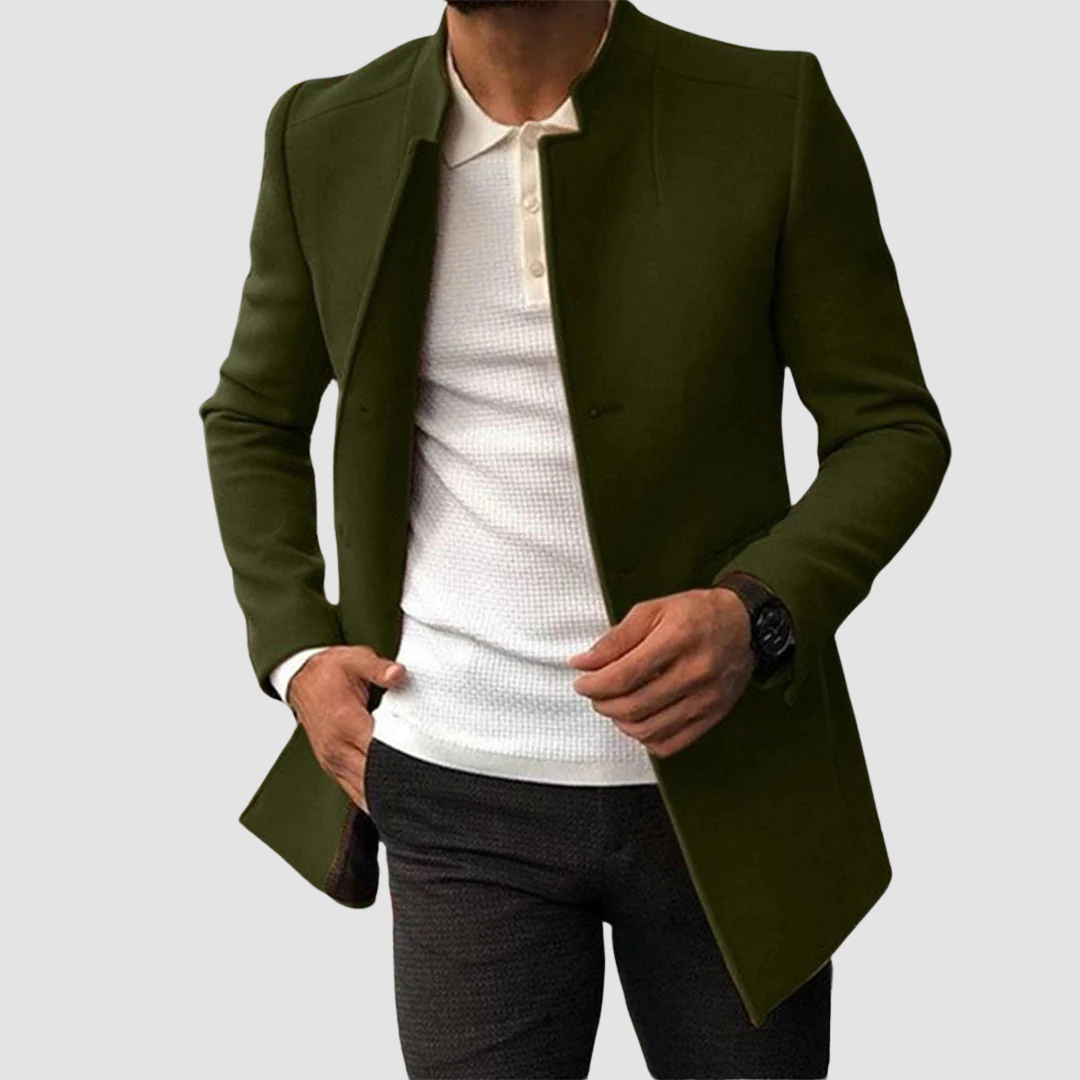 Cappotto lungo classico da uomo: eleganza senza tempo per ogni stagione