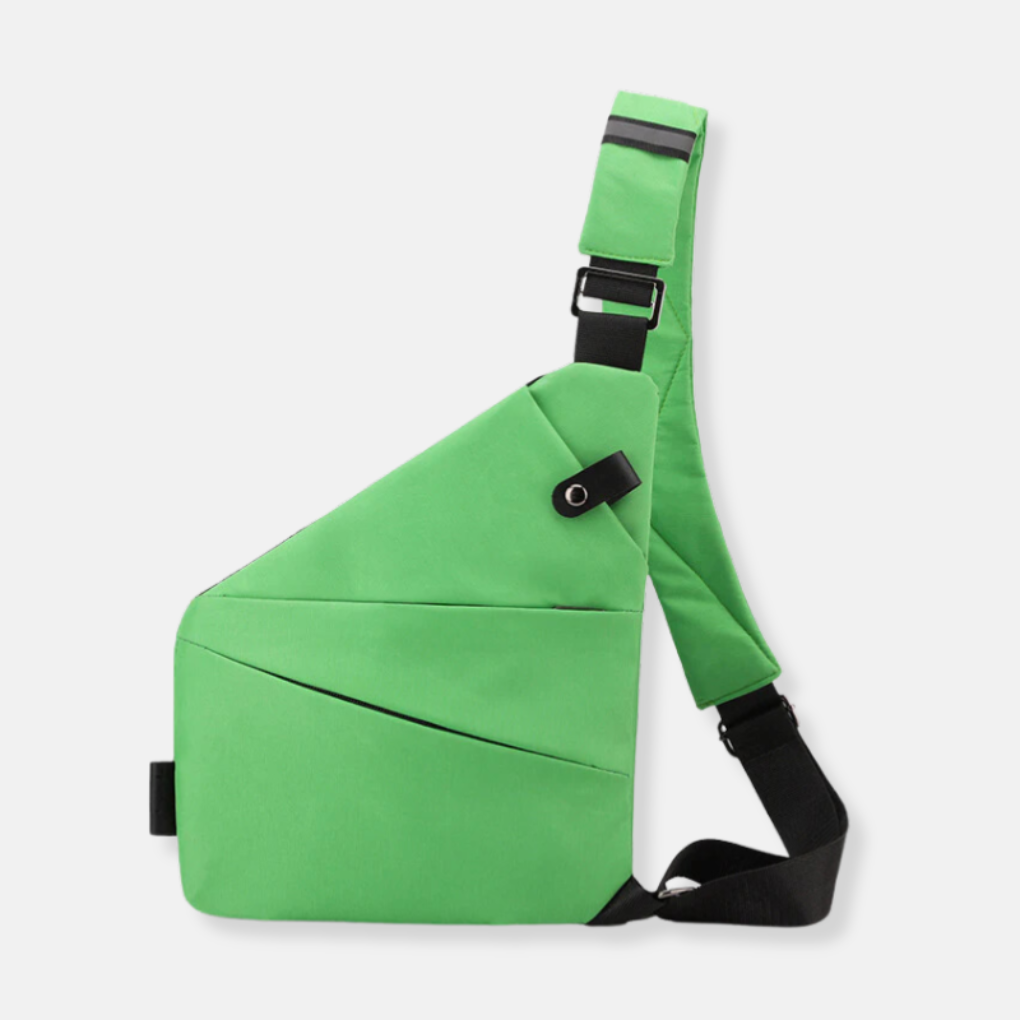 Anti-theft shoulder travel bag