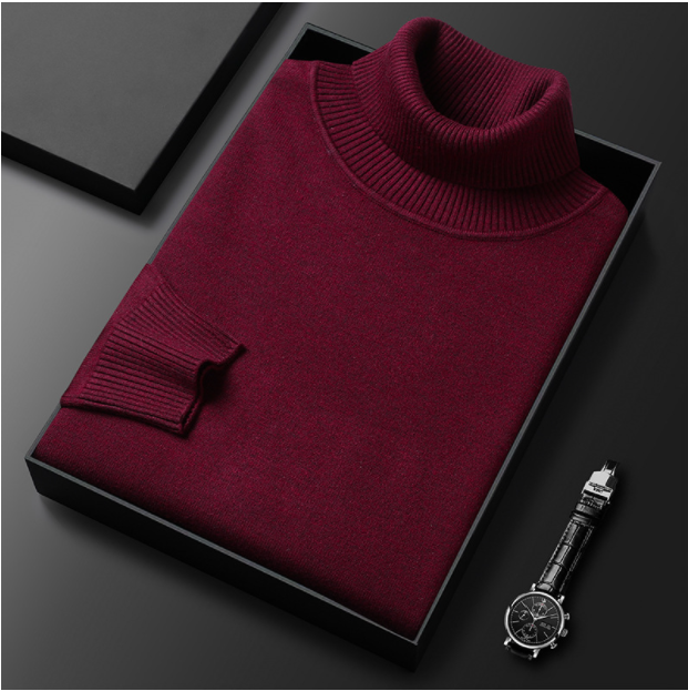 Men's turtleneck sweater