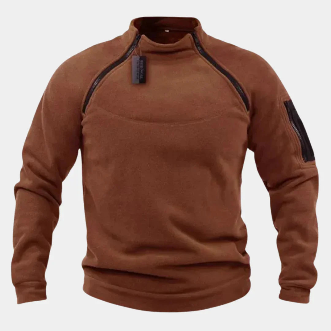 Maglione elasticizzato versatile per il comfort quotidiano
