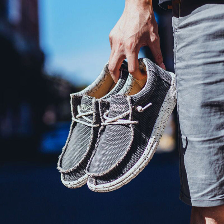 Zapatos cómodos slip-on ligeros para hombre