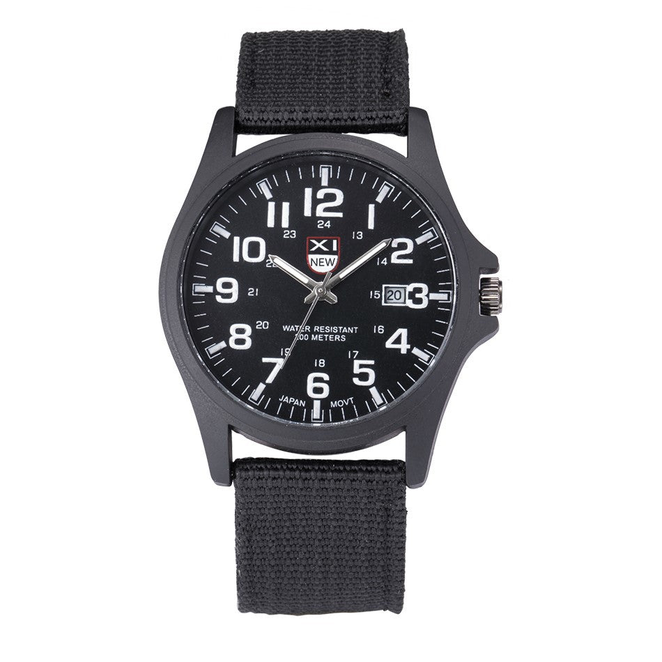 Robusto orologio di stile militare
