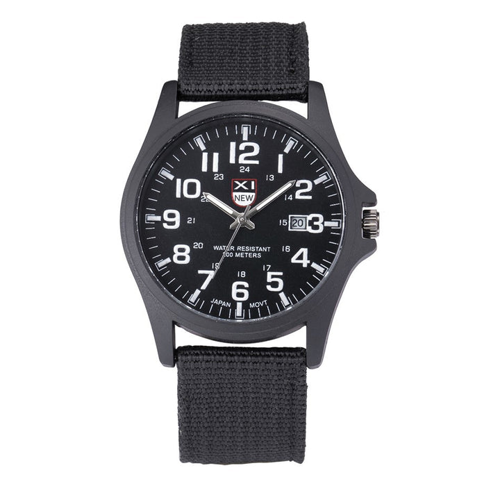 Robusto orologio di stile militare
