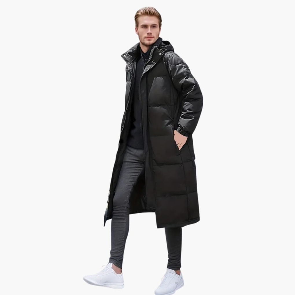 Giacca Imbottita da Uomo per l'Inverno con Zip Completa