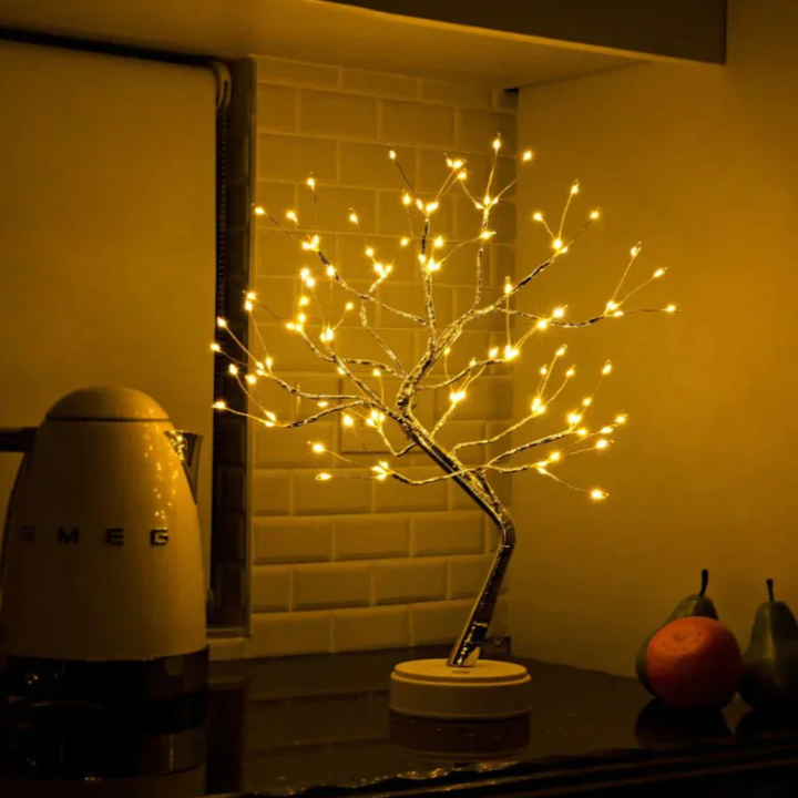 Lampada ambientale a forma di albero