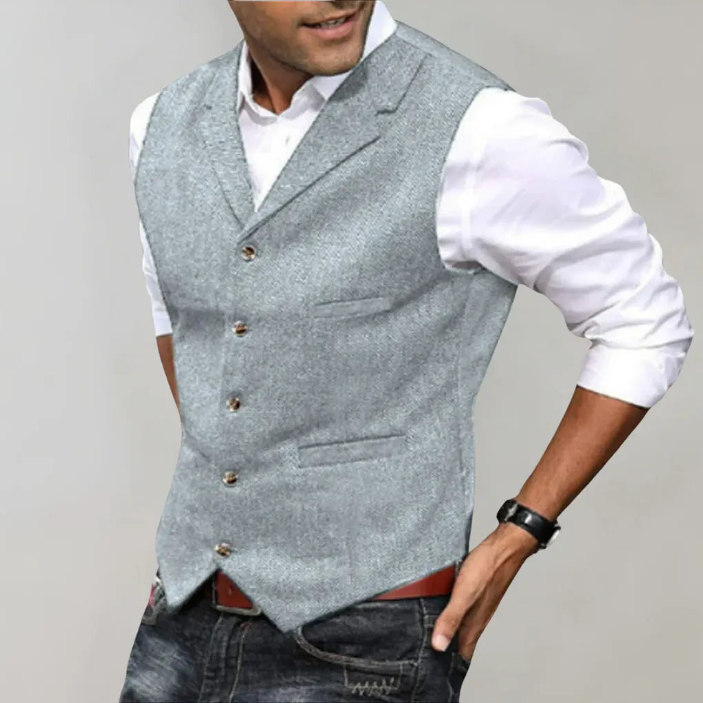 Gilet elegante da uomo: uno strato raffinato per look formali