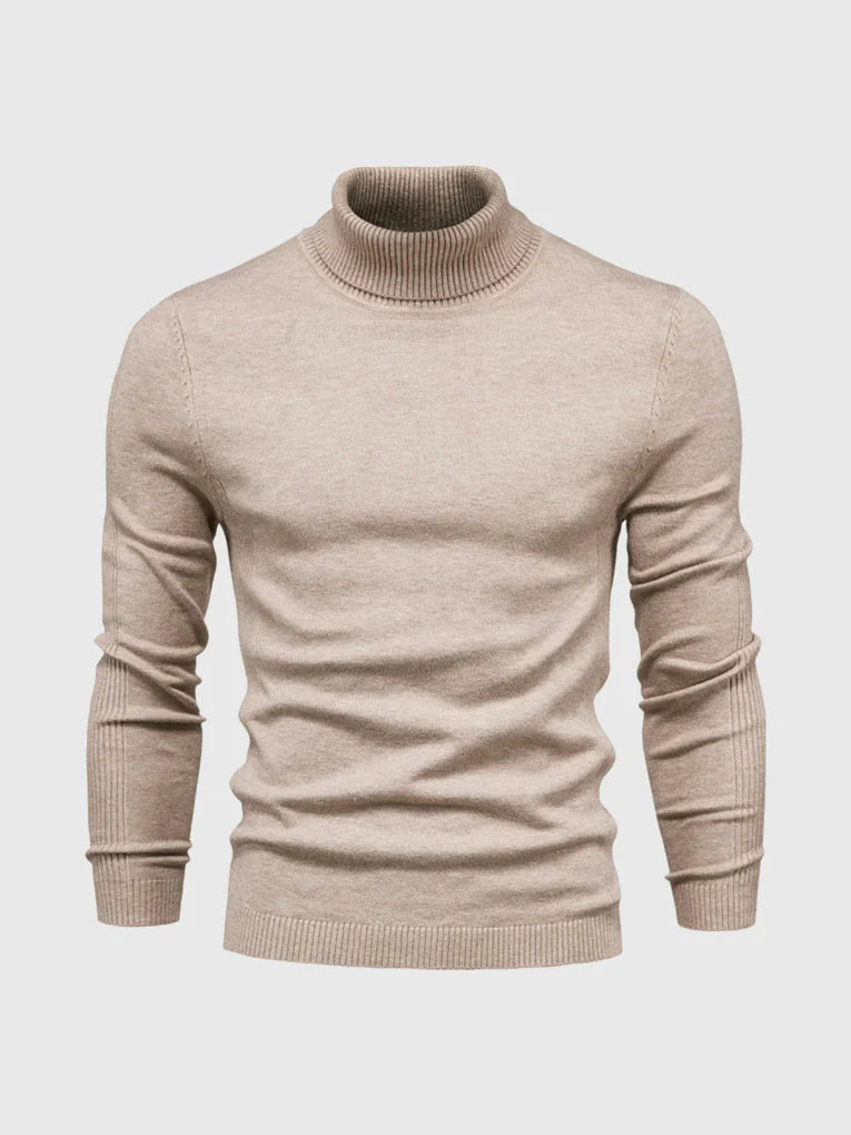 Maglione a collo alto da uomo