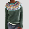 Maglione da donna con motivo da giardino