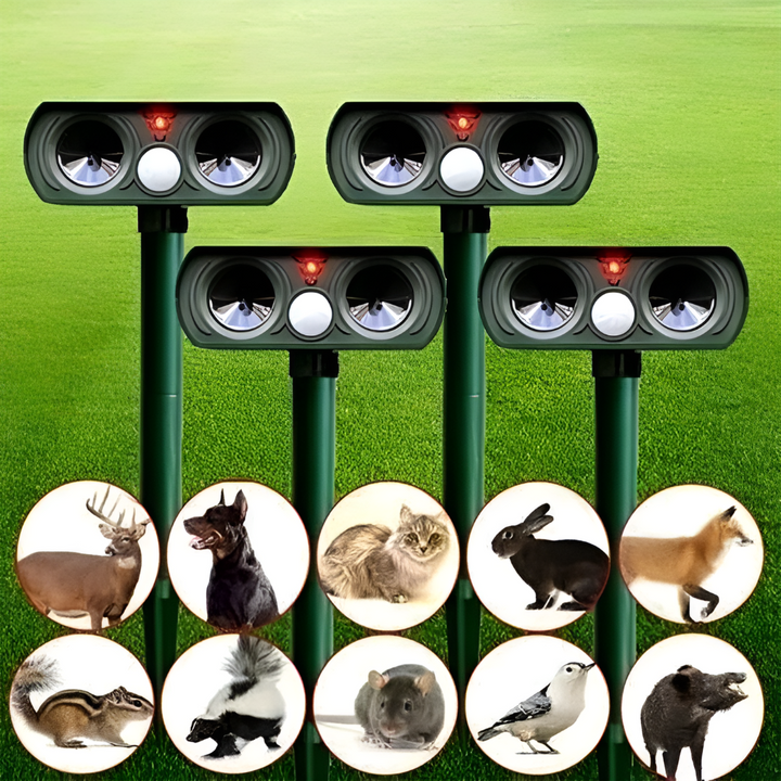 Repellente per Parassiti Animali a Energia Solare Infrarossa