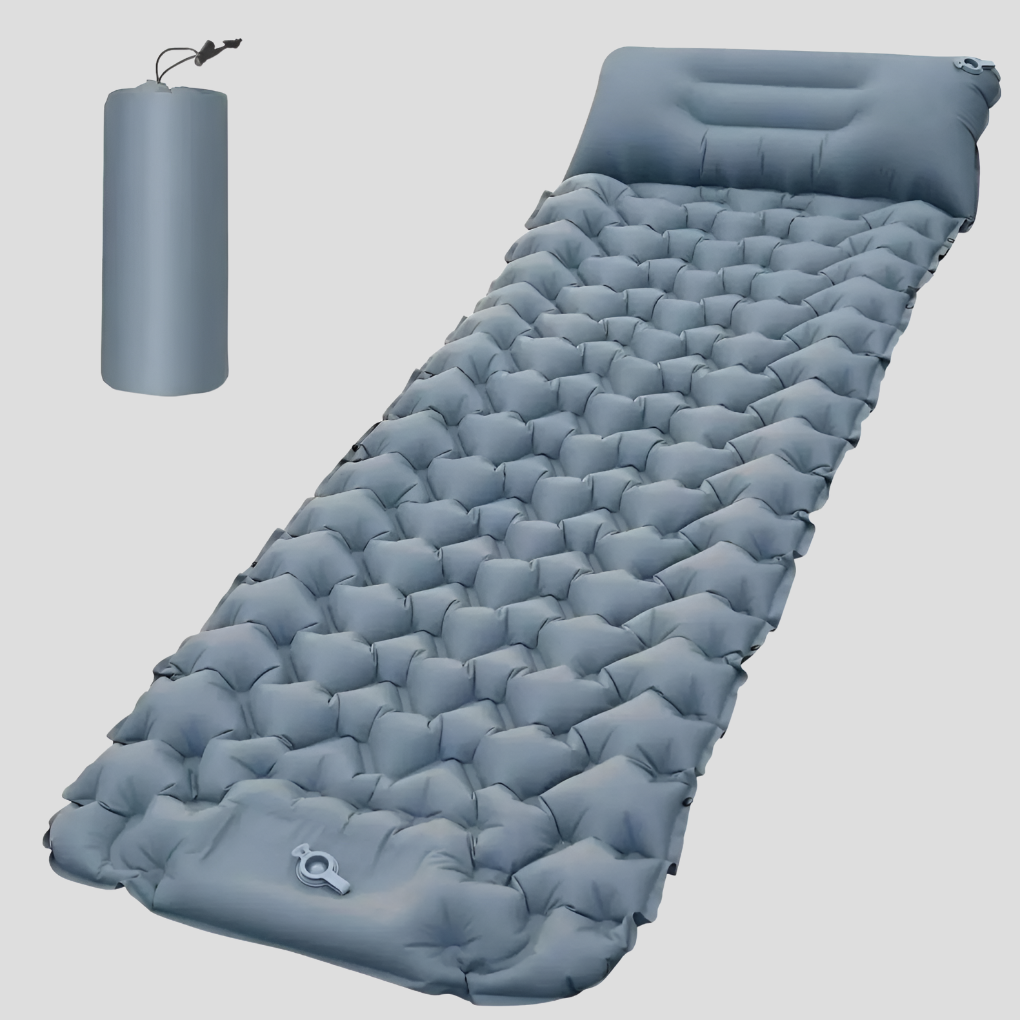 Materasso gonfiabile con cuscino incorporato