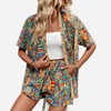Camicia e pantaloncini kimono da donna
