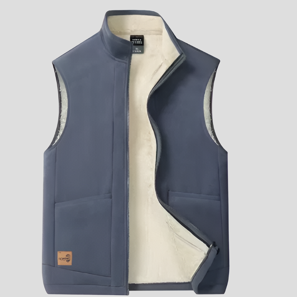 Gilet invernale foderato da uomo
