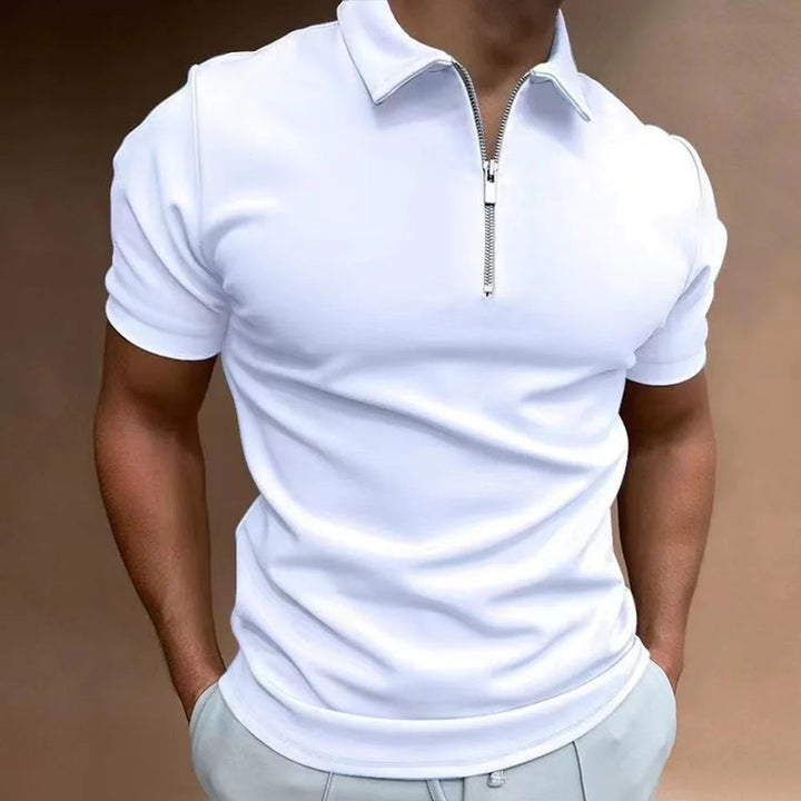 Polo con colletto con zip: la raffinatezza moderna incontra il comfort quotidiano