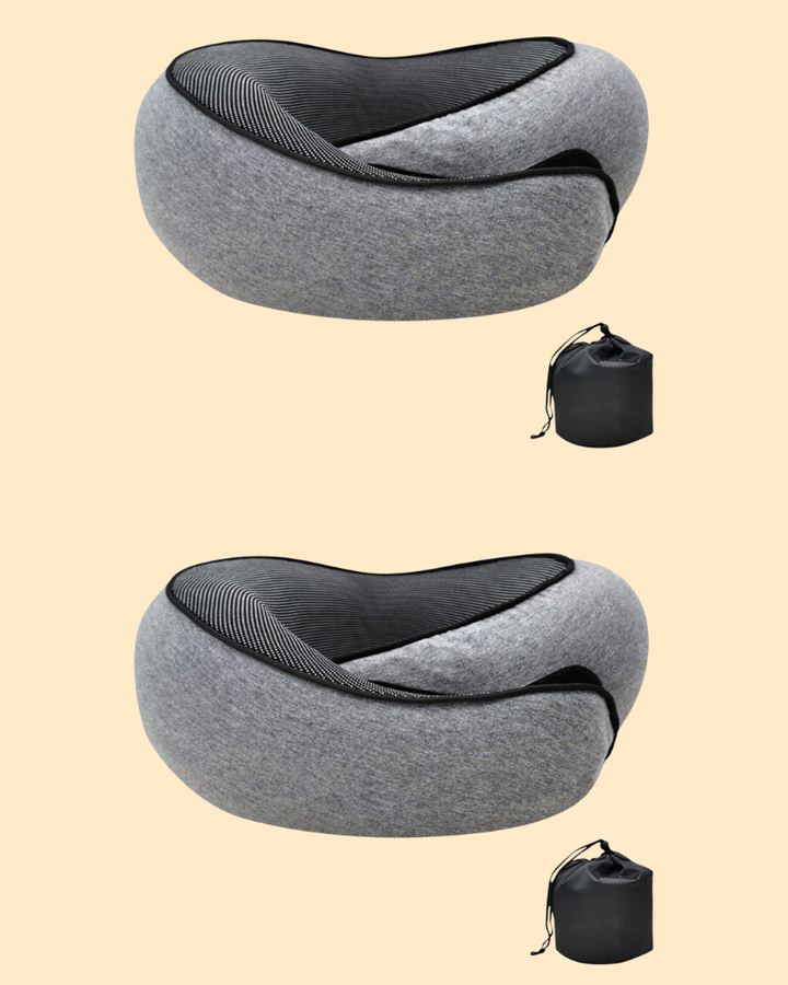 Ergonomic Travel Neck Pillows in Memory Foam