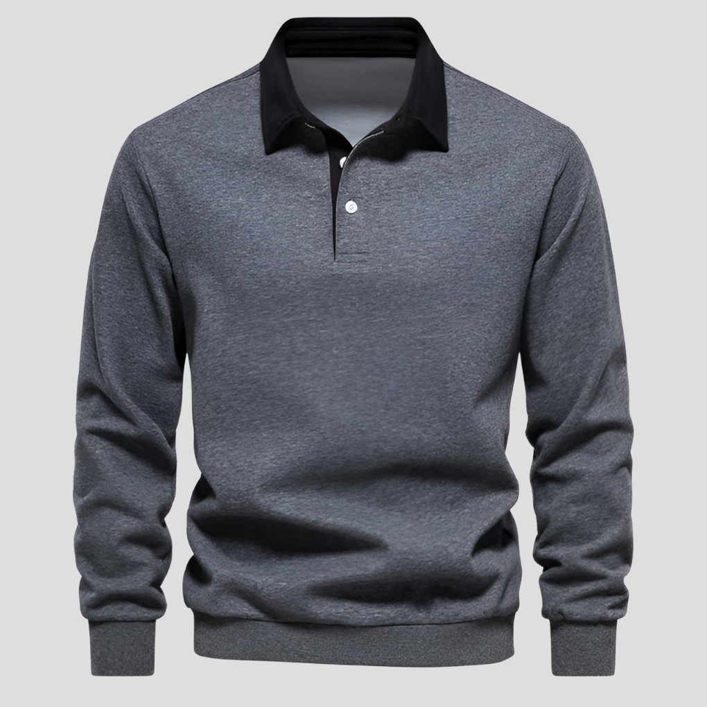 Polo a maniche lunghe da uomo: stile classico per ogni occasione