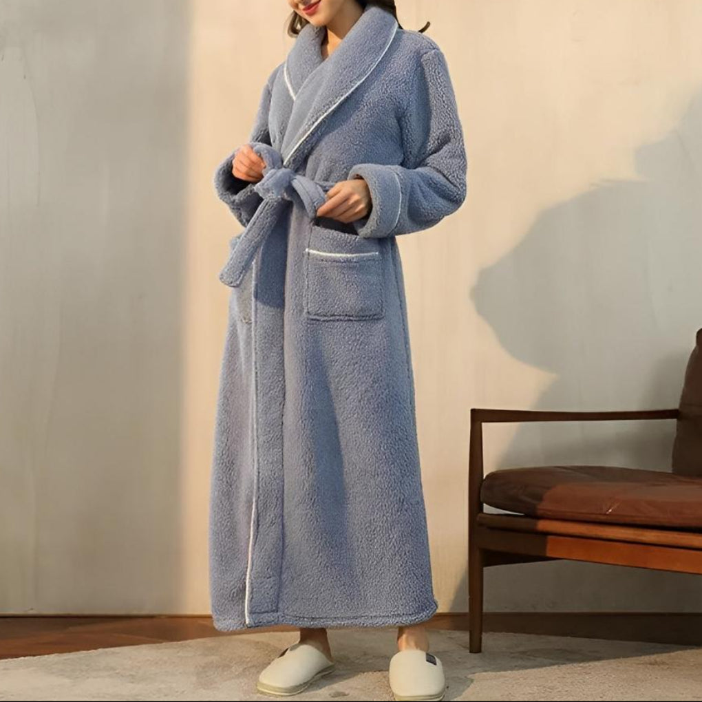 Accappatoio Luxe Fleece Caldo Comfort