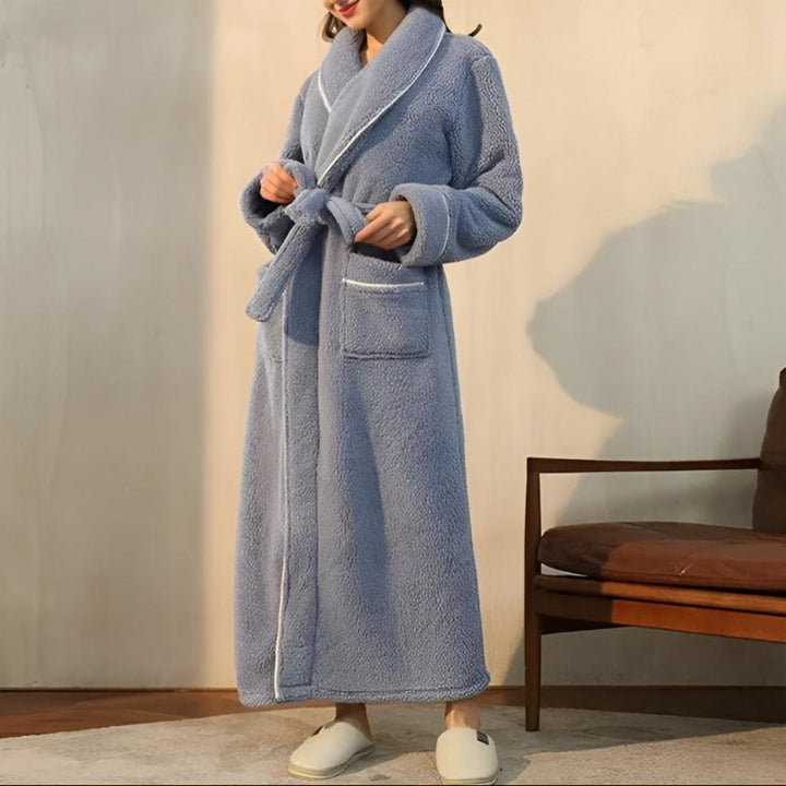 Accappatoio Luxe Fleece Caldo Comfort