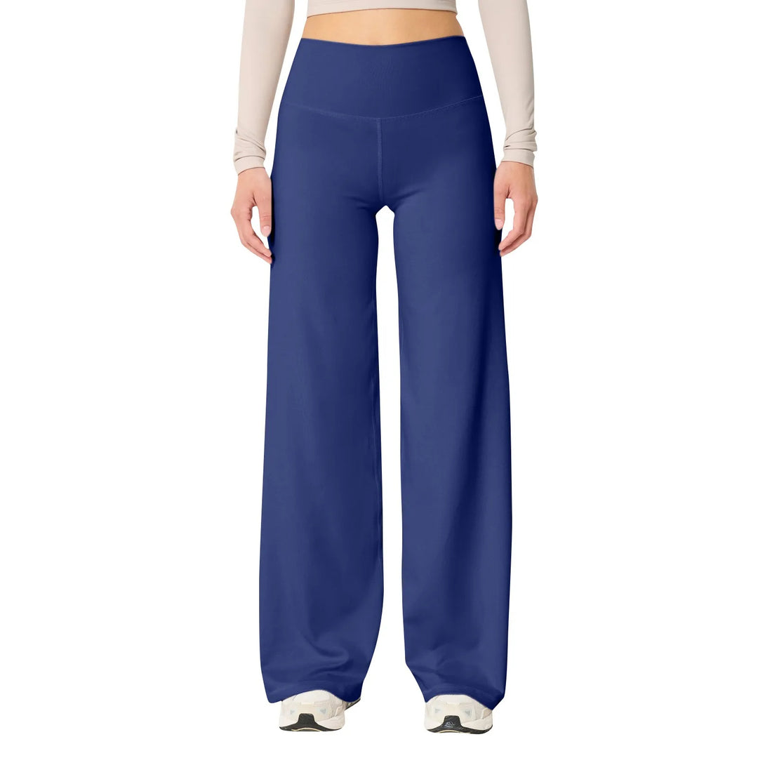 Pantaloni da yoga elasticizzati a vita alta da donna – Vestibilità che valorizza la figura e comfort per tutto il giorno