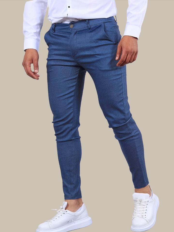Pantalones skinny elasticizados de hombre