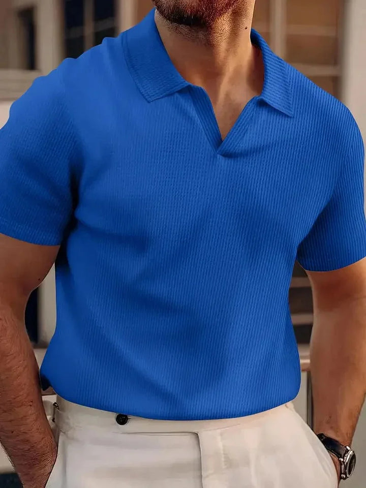 Polo de hombre casual sin botones