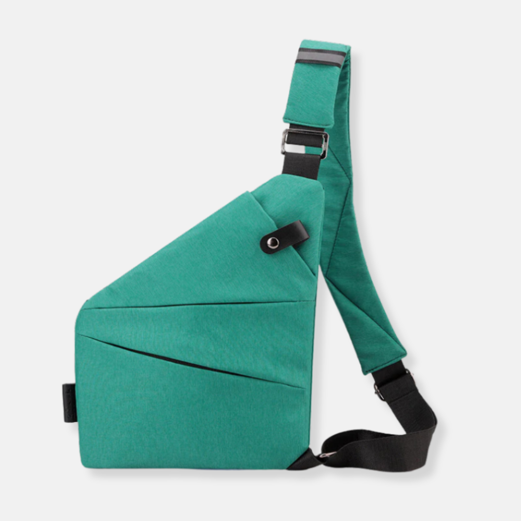 Anti-theft shoulder travel bag